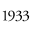 The 1933 Furniture Company logo
