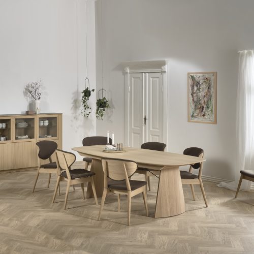 Pbj Danish Design - Collum Slim Super Elipse Extendable Table