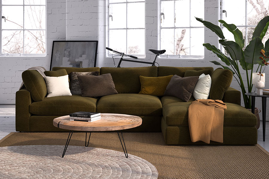 Eden - Large 3 Seater & Stool