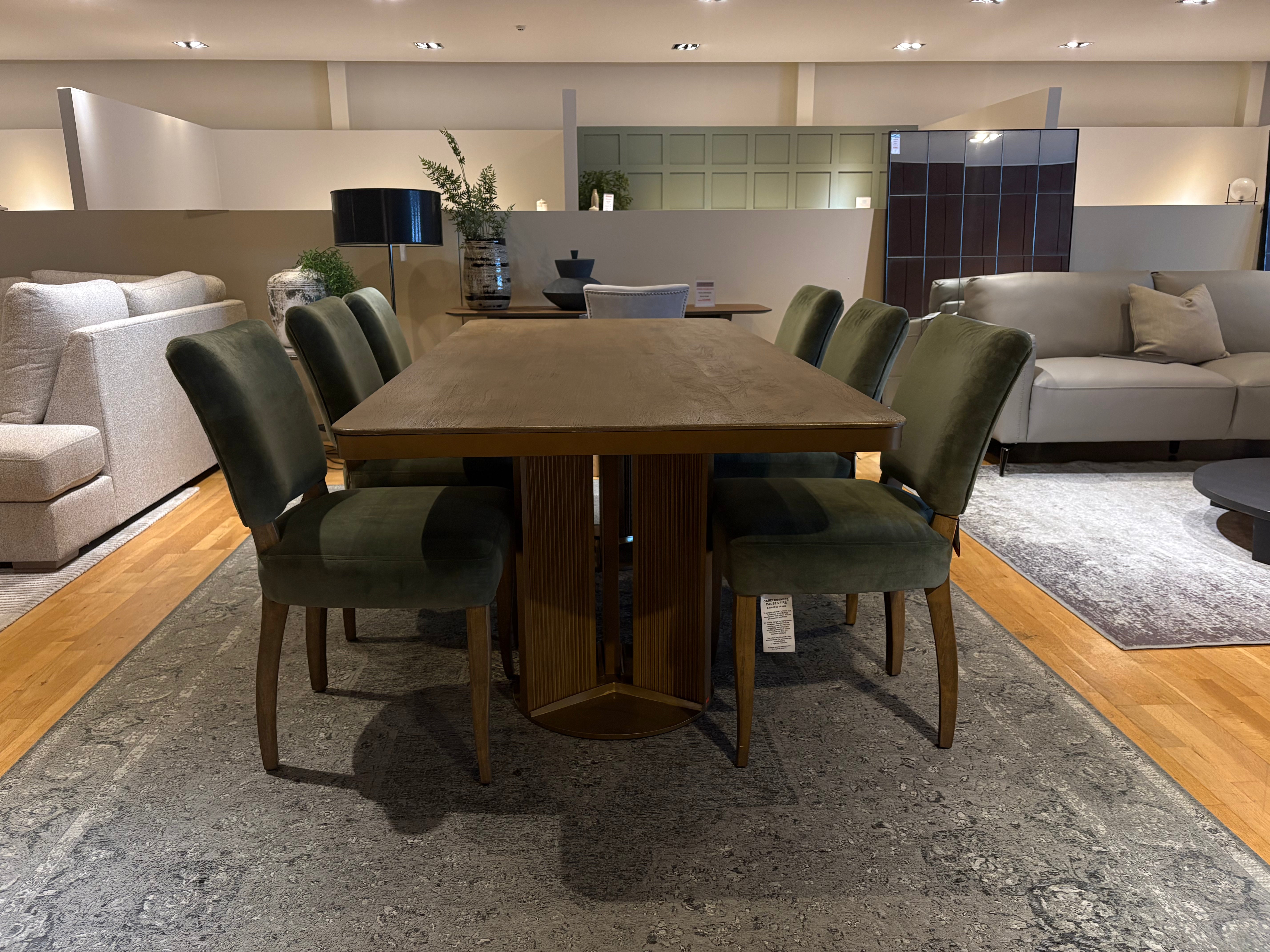 Harlequin - XL Pedistial Dining Table