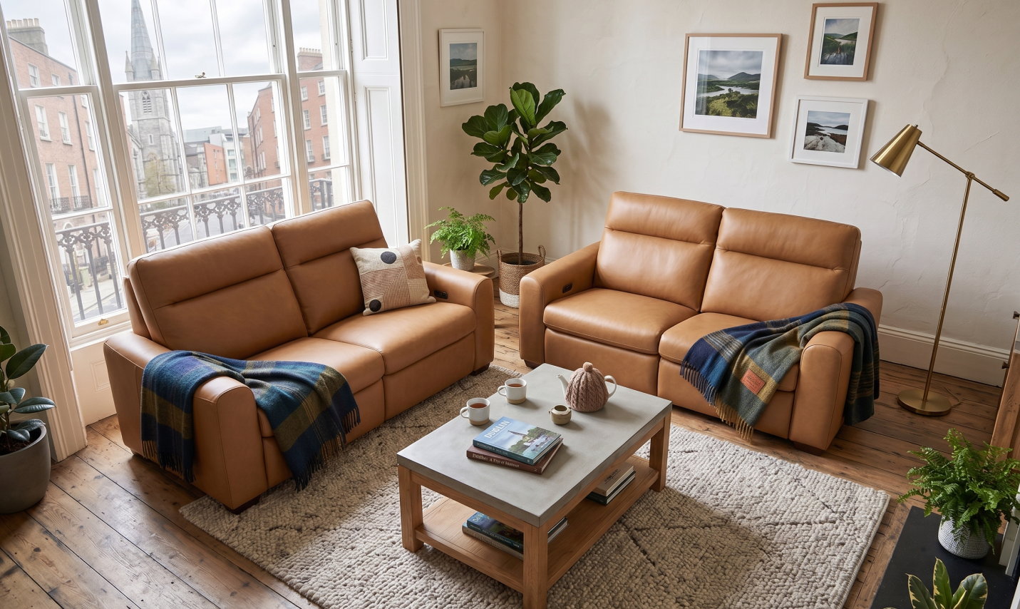 Nest Space - M591 3 Seater & 2 Seater Electric Sofas