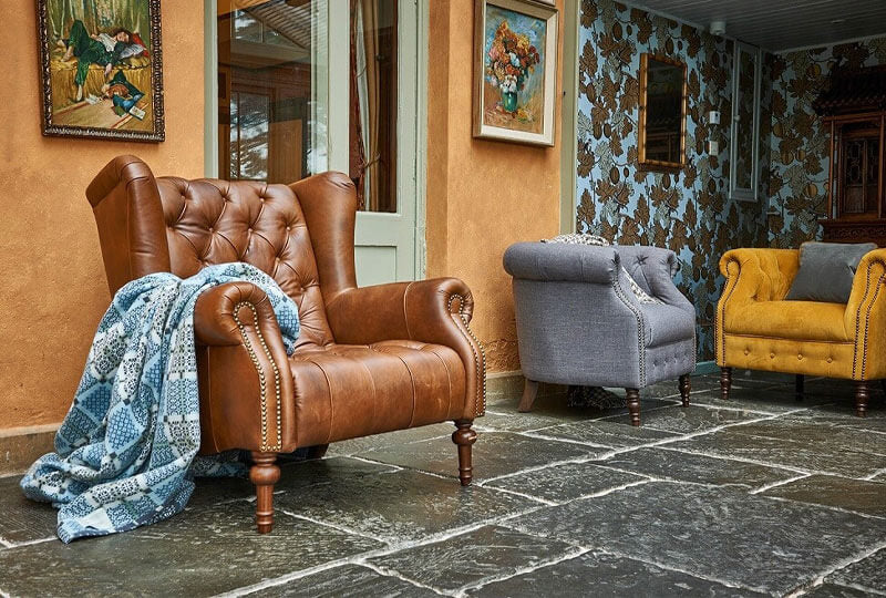 Theo - Leather Armchair