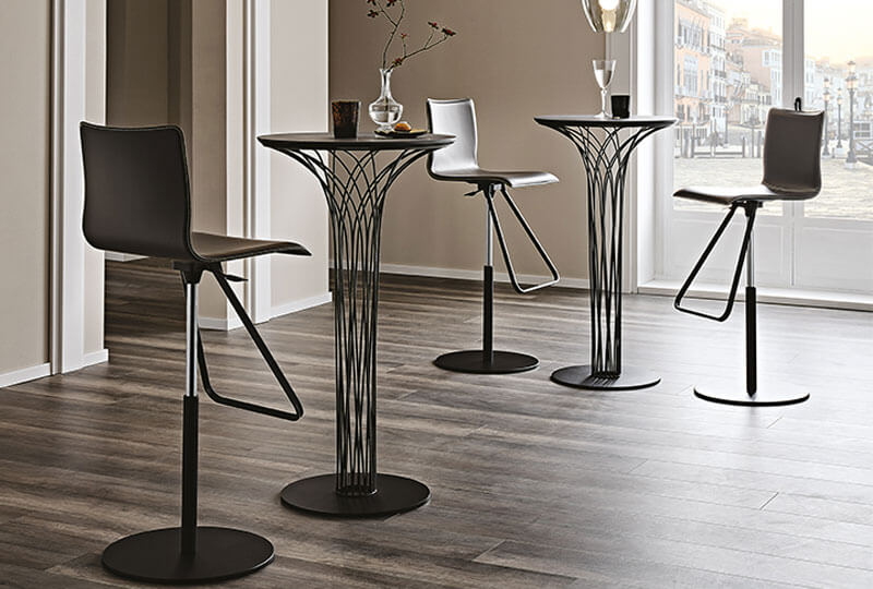 Toto - Leather Barstool