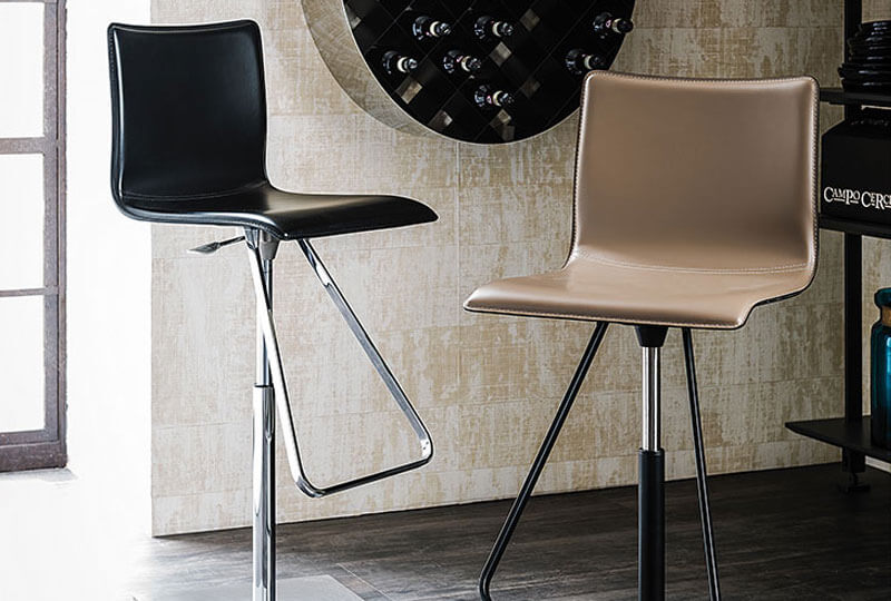 Toto - Leather Barstool