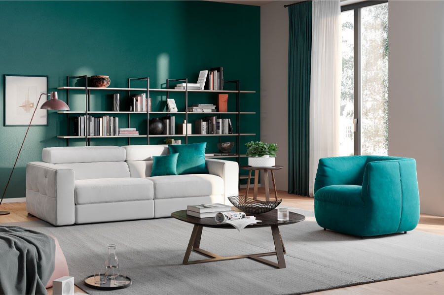 C195 - Fabric Armchair