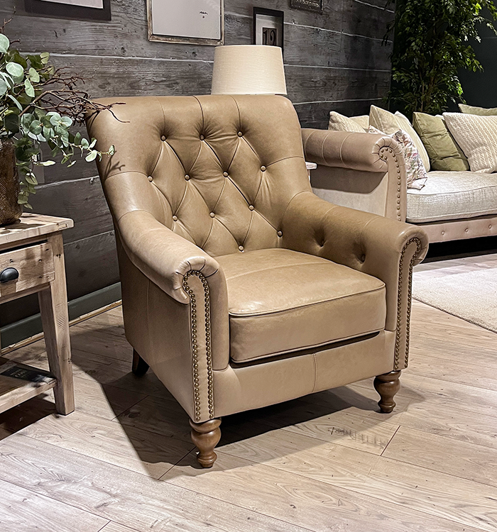 Sofia – Leather Armchair