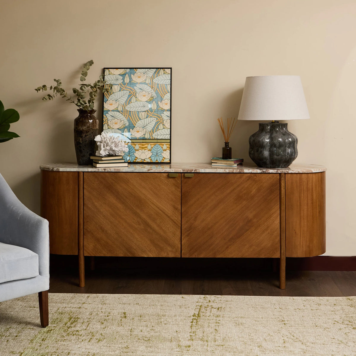 Oriana B - Sunburst Sideboard