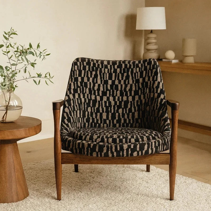 Oriana B - Lorcan Armchair Monochrome