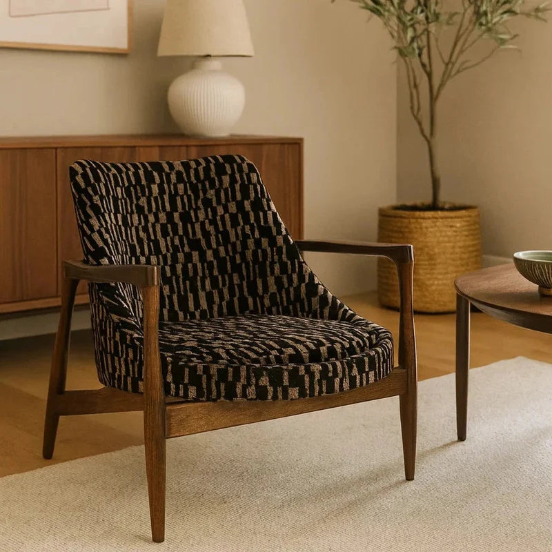 Oriana B - Lorcan Armchair Monochrome